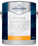 Roswell Paint Center (in.SIDE.out) Super Kote 5000 is designed for commercial projects—when getting the job done quickly is a priority. With low spatter and easy application, this premium-quality, vinyl-acrylic formula delivers dependable quality and productivity.boom
